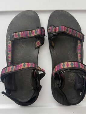 Merrill Mombasa Outdoor Sport Sandals with Multi Patterned Straps Mens 12